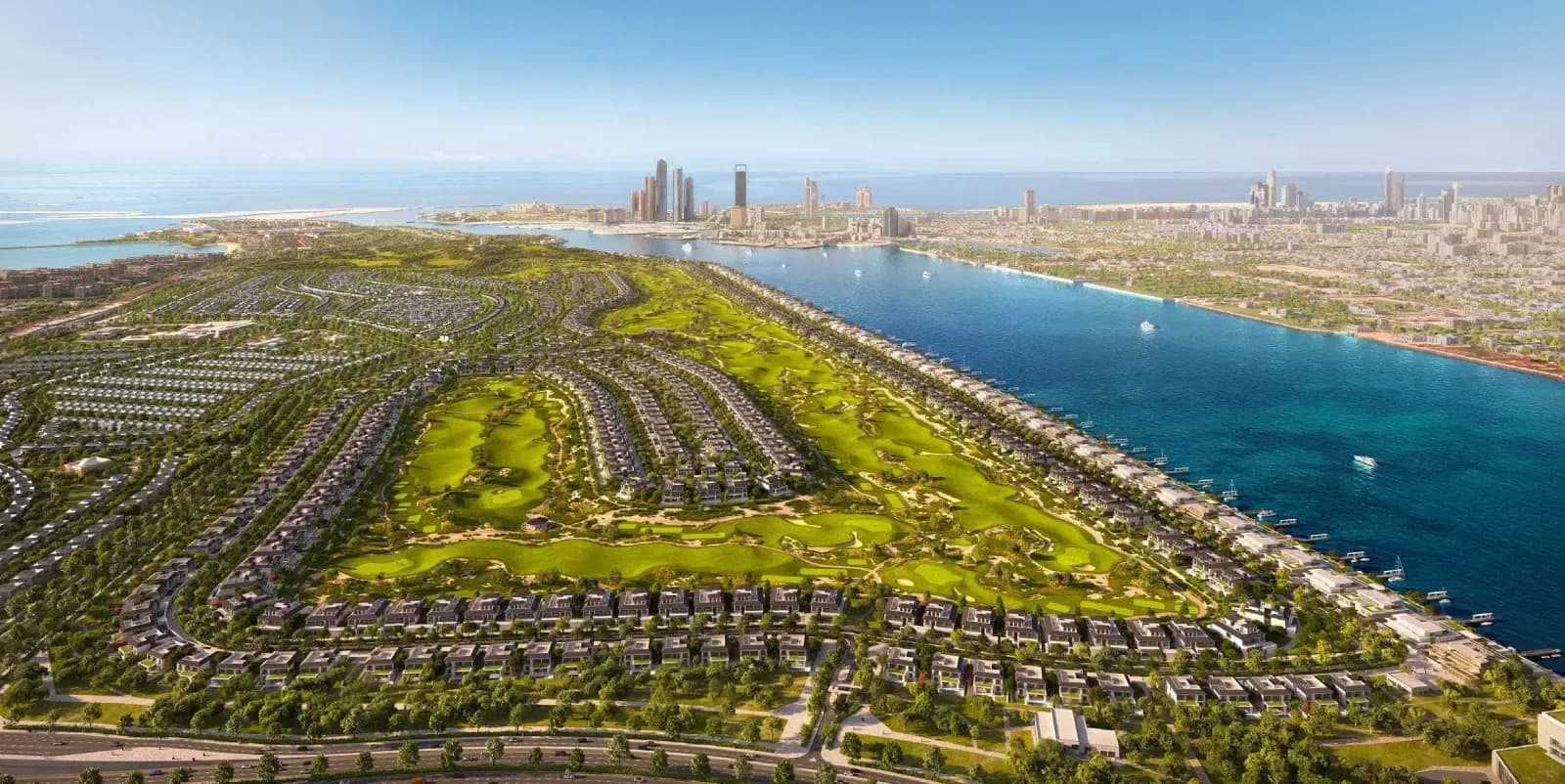 Hudayriyat Golf Estates, developer render 2