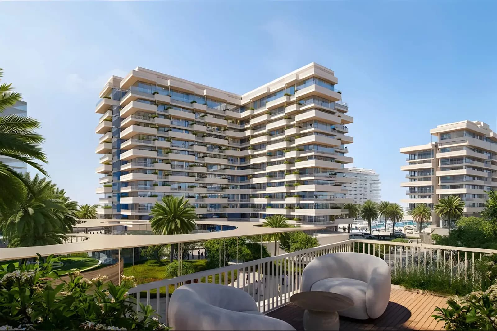 Luluat Marina, developer render 2