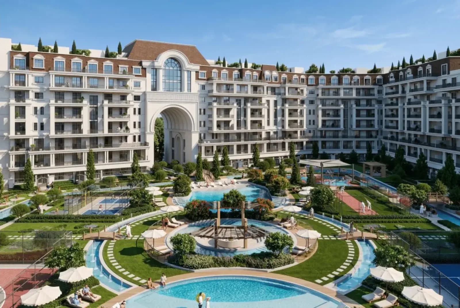 Bab Al Qasr Garden Residence 65, developer render 1
