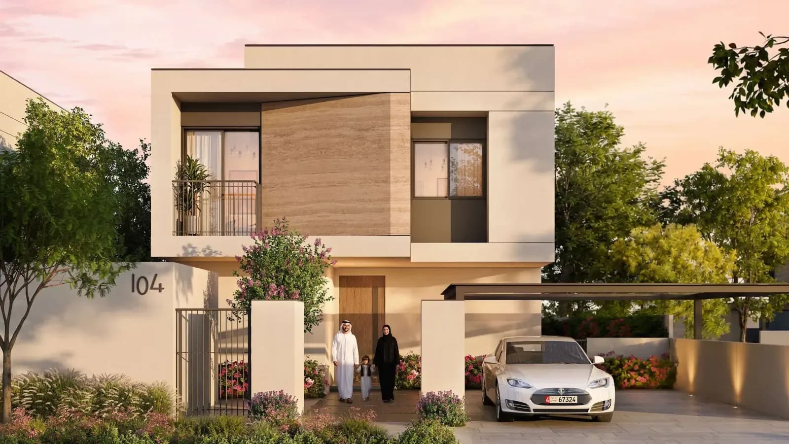 Al Ghadeer Parks, developer render 2