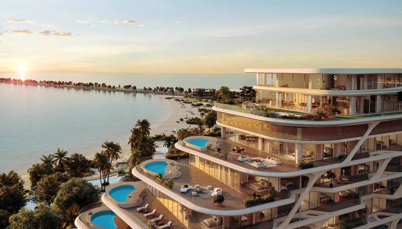 Jacob & Co. Beachfront Living, developer render 3