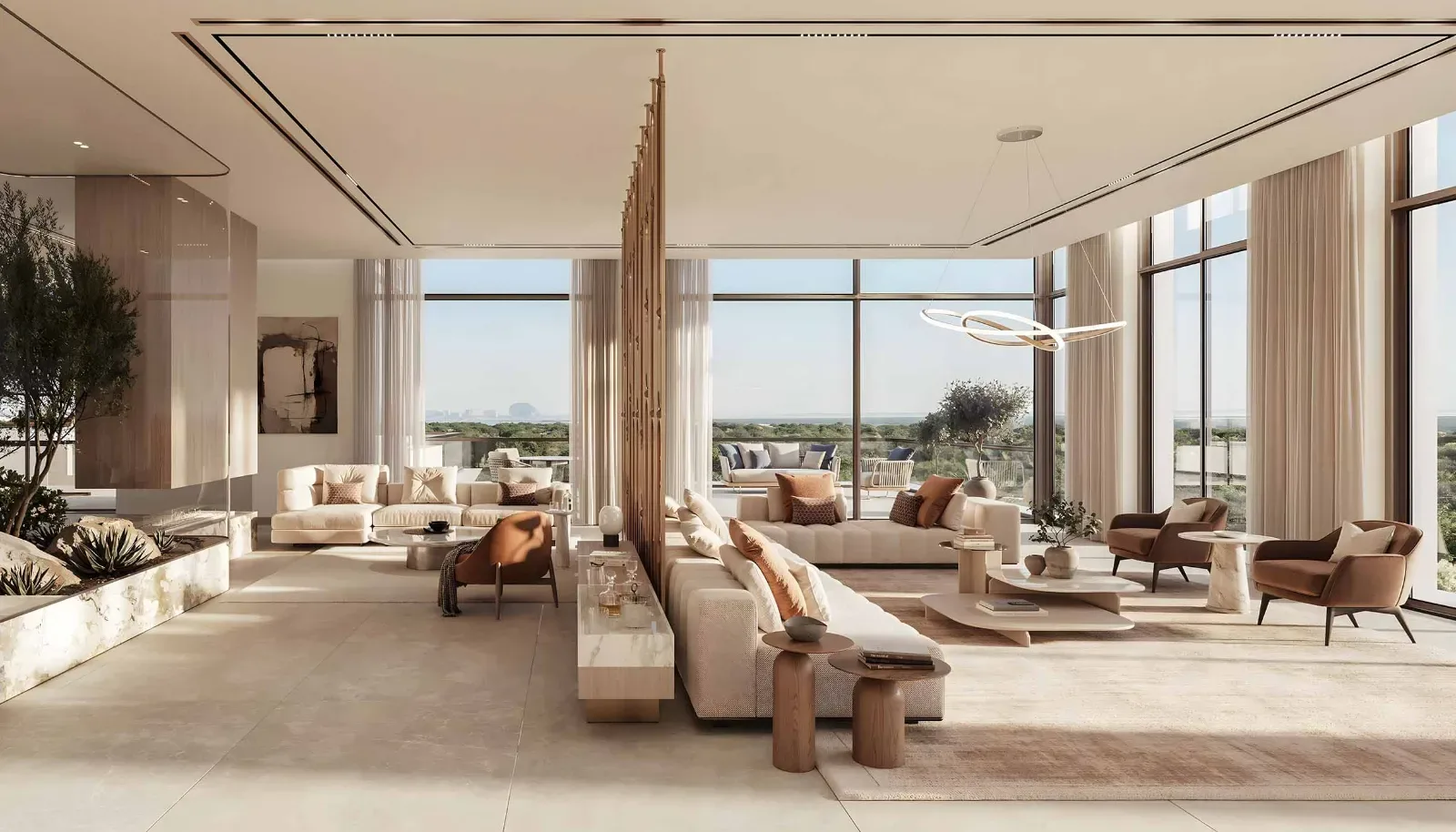 Sama Yas Penthouse, developer render 3