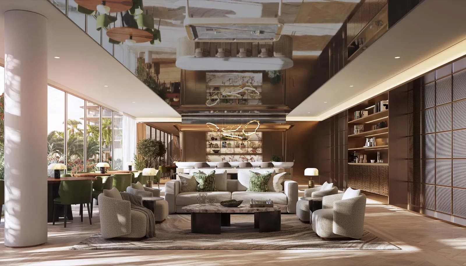 Waldorf Astoria Residences Yas Island, developer render 2