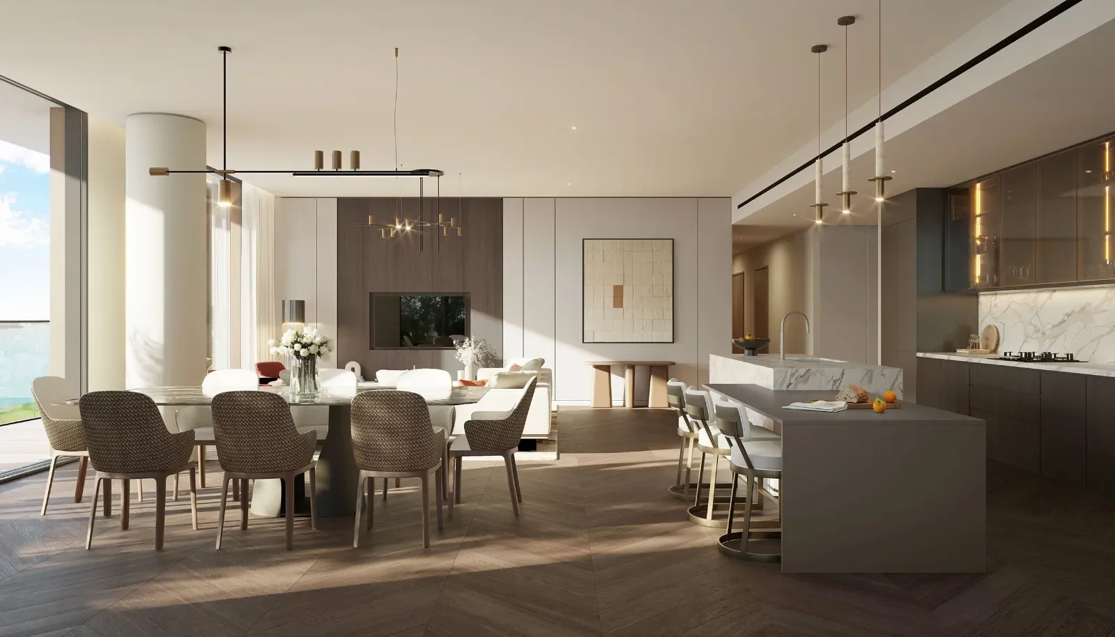 Waldorf Astoria Residences Yas Island, developer render 3