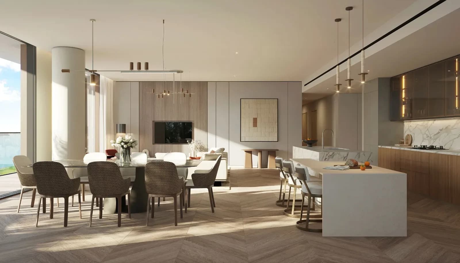 Waldorf Astoria Residences Yas Island, developer render 4