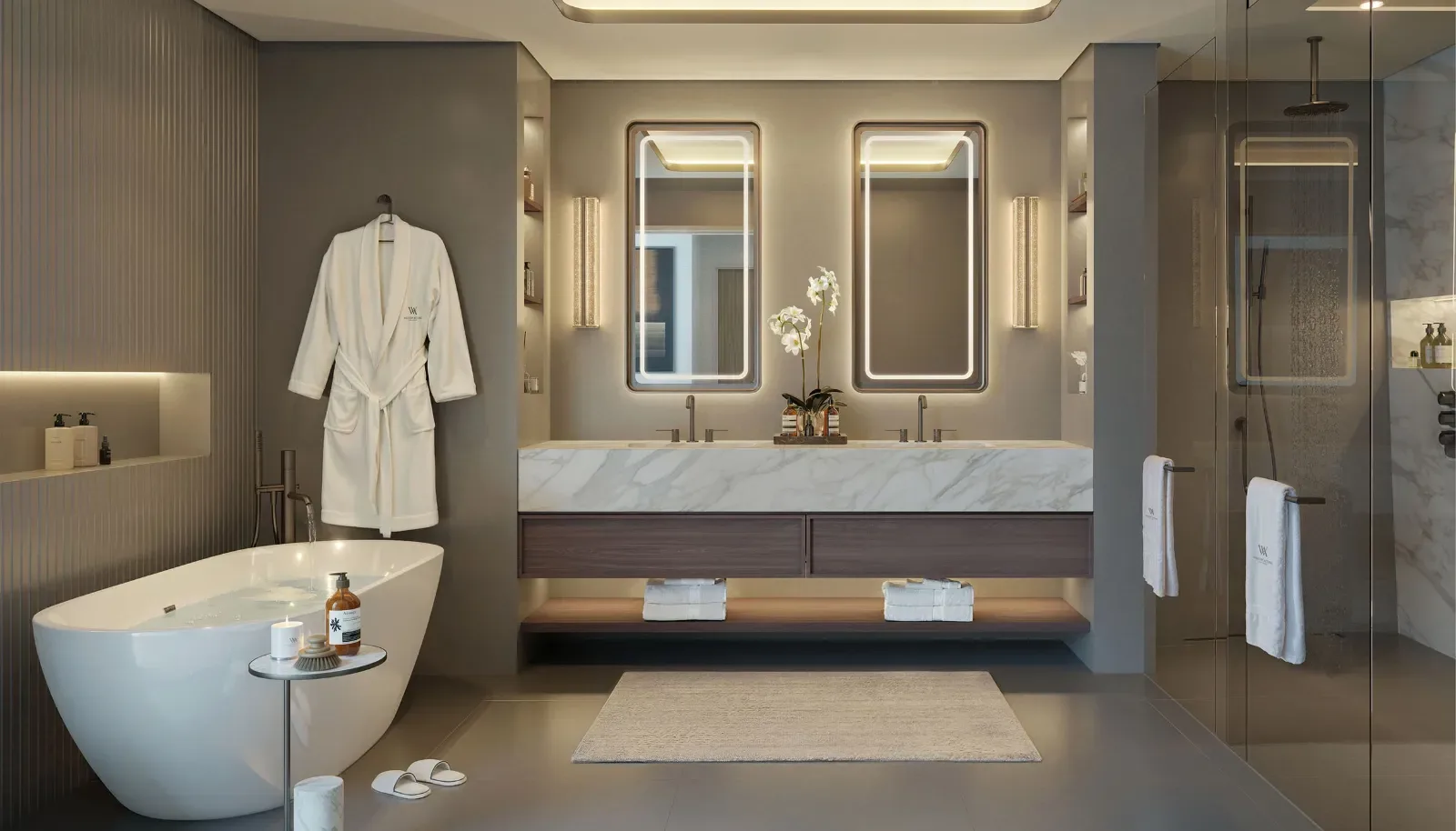 Waldorf Astoria Residences Yas Island, developer render 8