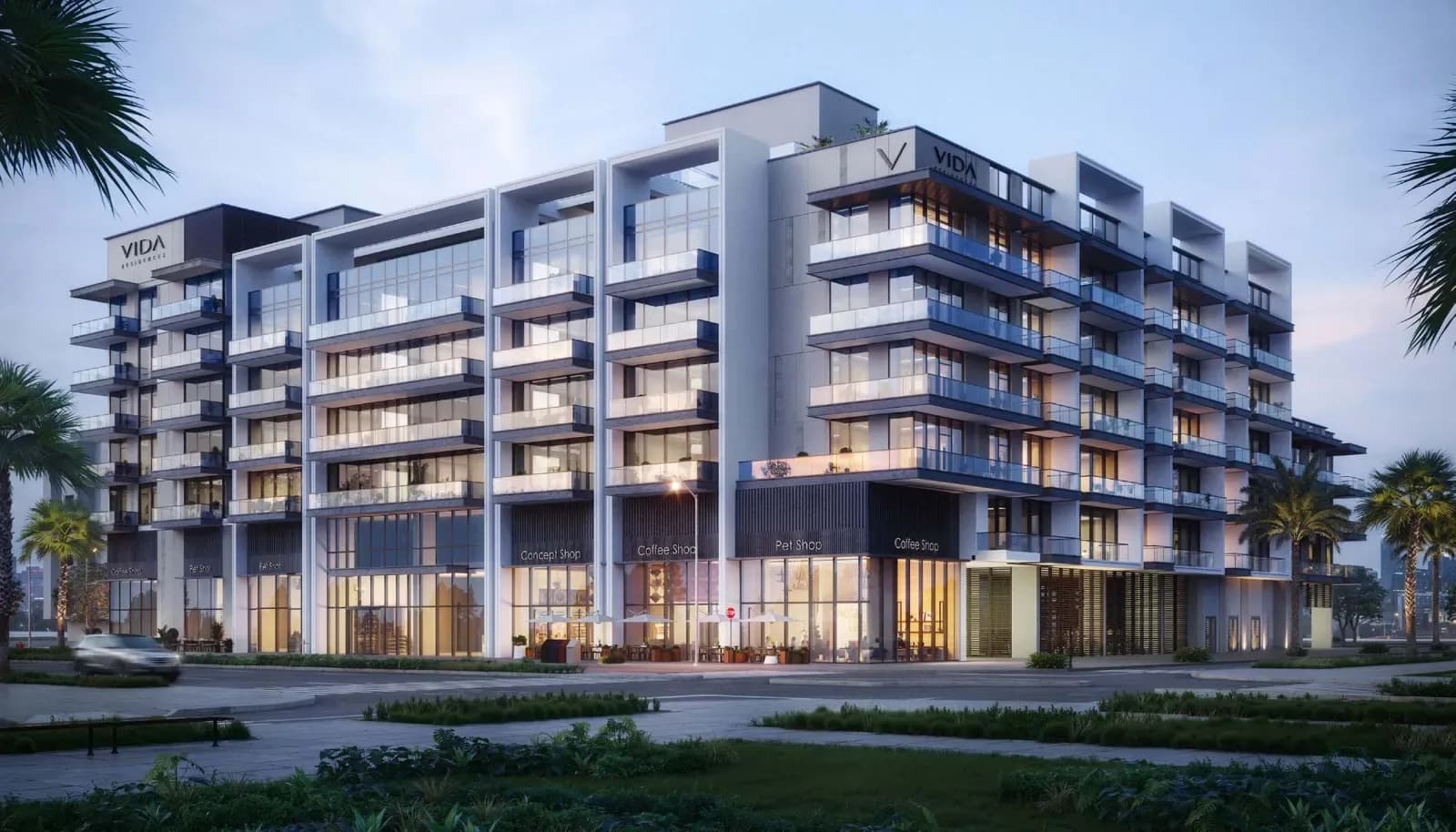 Vida Residences Saadiyat Island, developer render 3