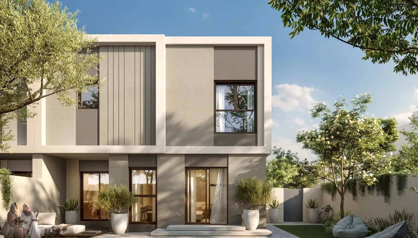 Al Deem Townhomes, developer render 1