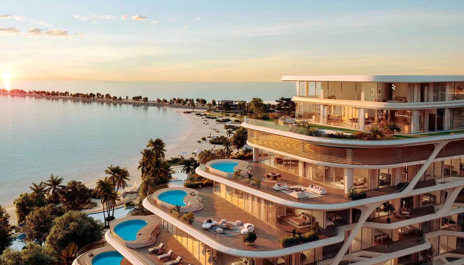 Jacob & Co. Beachfront Living, developer render 1