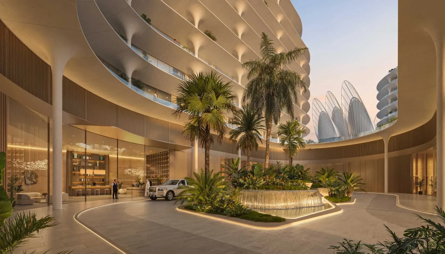 The Row Saadiyat, developer render 1